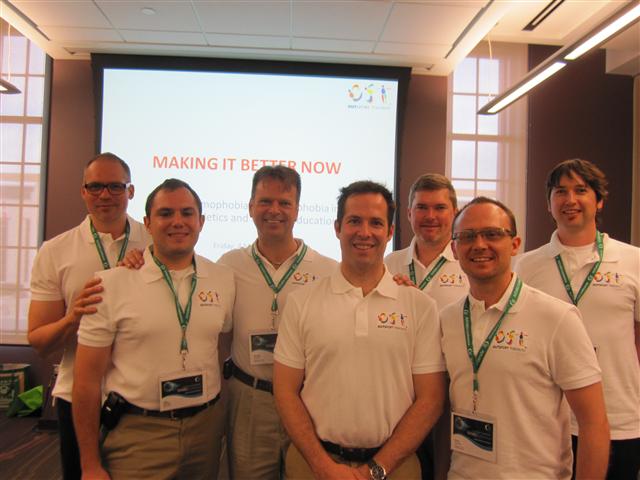 TDSB workshop team at the AllStream Centre.